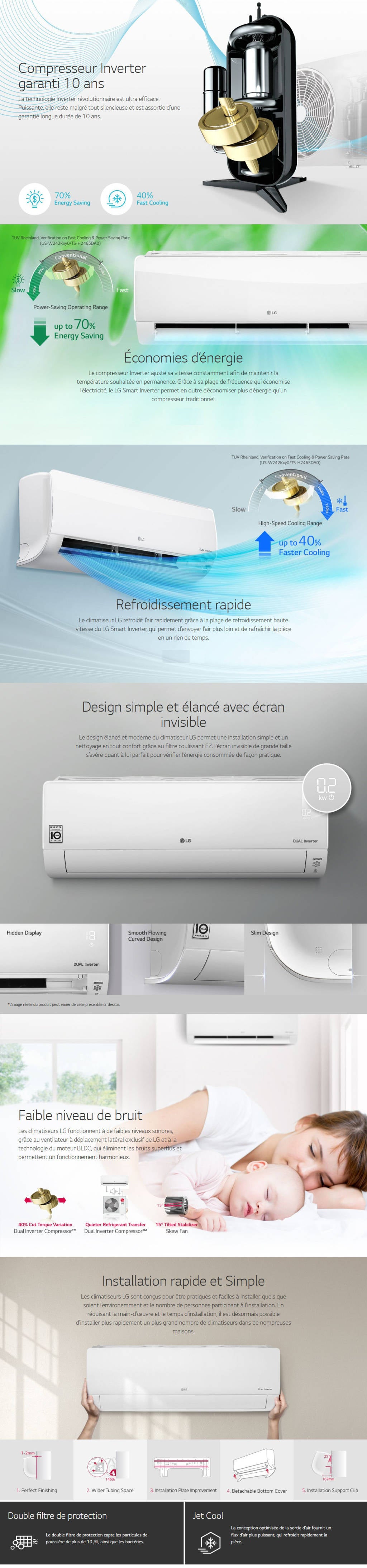 MONOSPLIT R32 UE+UI PF 6,8 KW/PC 7,5KW WIFI A++/A+