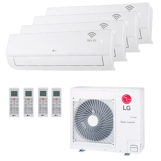 MULTISPLIT 4 SORTIES R32 UE+UI PF 8,8KW PC 10,1KW A+++/A++